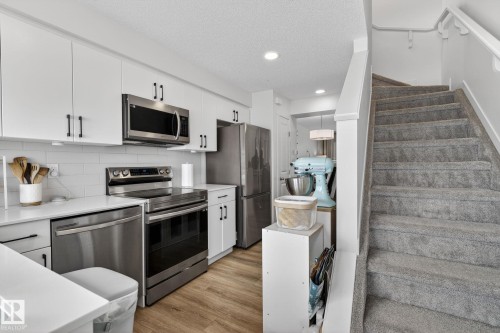 46 850 Secord Boulevard, Edmonton, AB - Indoor Photo Showing Kitchen