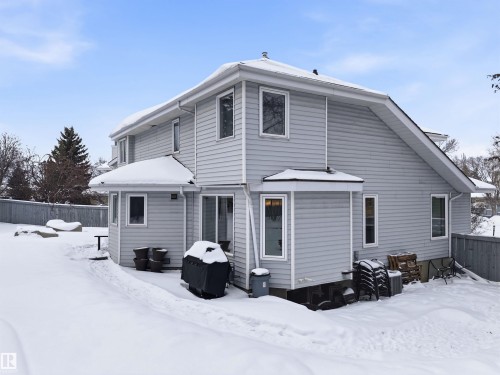 View of snow covered house - 326 O'Connor Close, Edmonton, AB - Outdoor With Exterior