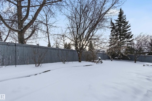 View of yard covered in snow - 326 O'Connor Close, Edmonton, AB - Outdoor
