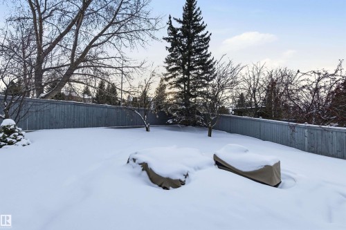 View of yard layered in snow - 326 O'Connor Close, Edmonton, AB - Outdoor
