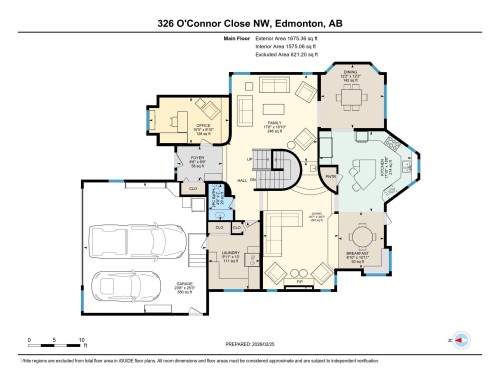 View of home floor plan - 326 O'Connor Close, Edmonton, AB - Other