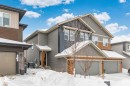 View of front of property featuring an attached garage - 324 41 Street, Edmonton, AB  - Outdoor 