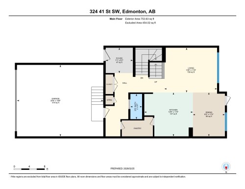 View of floor plan / room layout - 324 41 Street, Edmonton, AB - Other