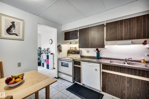 3314 130A Avenue, Edmonton, AB - Indoor Photo Showing Kitchen With Double Sink