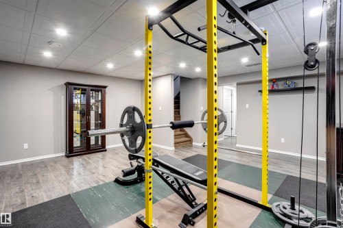 3351 Weidle Way, Edmonton, AB - Indoor Photo Showing Gym Room