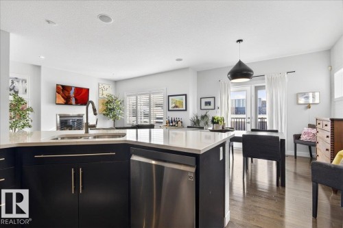 21937 94A Avenue, Edmonton, AB - Indoor Photo Showing Kitchen With Double Sink