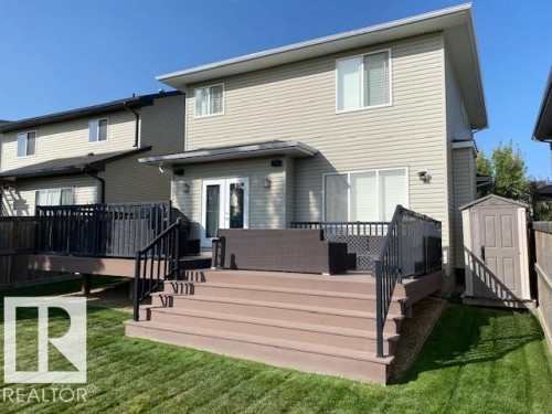 21937 94A Avenue, Edmonton, AB - Outdoor With Deck Patio Veranda With Exterior