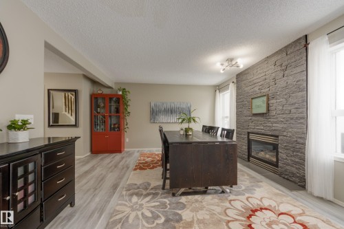 5 Greenbriar Place, Stony Plain, AB - Indoor With Fireplace