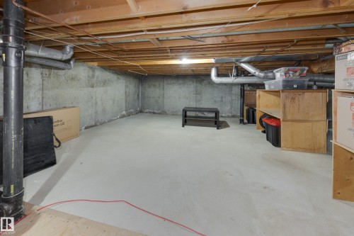 8 Harrison Drive, Edmonton, AB - Indoor Photo Showing Basement