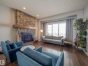 289 Hawks Ridge Boulevard, Edmonton, AB  - Indoor Photo Showing Living Room With Fireplace 