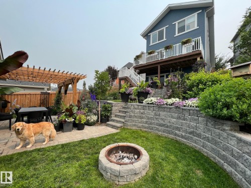 289 Hawks Ridge Boulevard, Edmonton, AB - Outdoor With Deck Patio Veranda