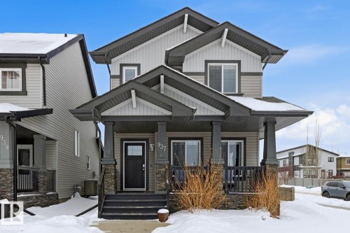 937 Crystallina Nera Way, Edmonton, AB - Outdoor With Facade