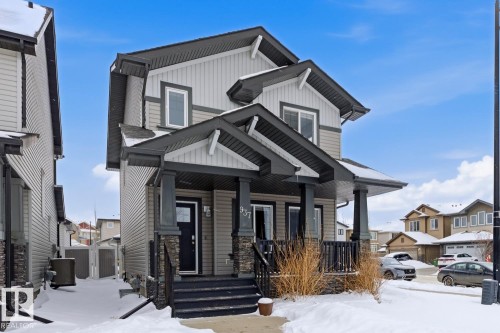 937 Crystallina Nera Way, Edmonton, AB - Outdoor With Facade