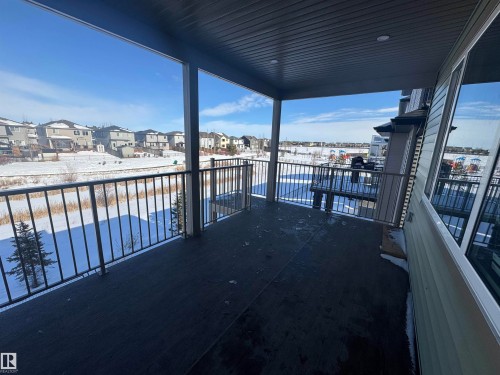 Balcony with a residential view - 28 Harley Way, Spruce Grove, AB - Outdoor With View With Exterior