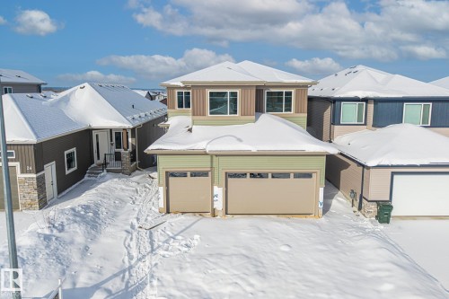 View of front of home - 28 Harley Way, Spruce Grove, AB - Outdoor