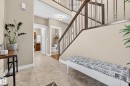 Entryway with washer / clothes dryer and a high ceiling - 21 Dittrich, Fort Saskatchewan, AB  - Indoor 
