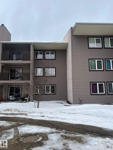 View of apartment building / complex - 302 49 Akins Drive, St. Albert, AB - Outdoor With Balcony