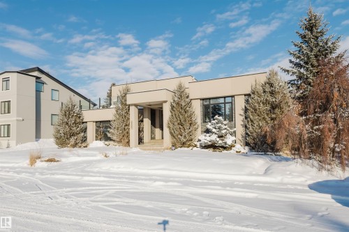 View of front of home featuring stucco siding - 6307 125 Street, Edmonton, AB - Outdoor
