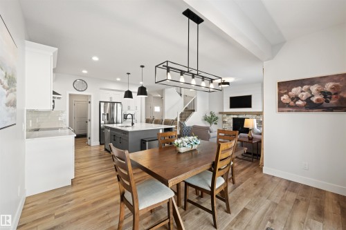 63 Willow Link, Fort Saskatchewan, AB - Indoor Photo Showing Dining Room