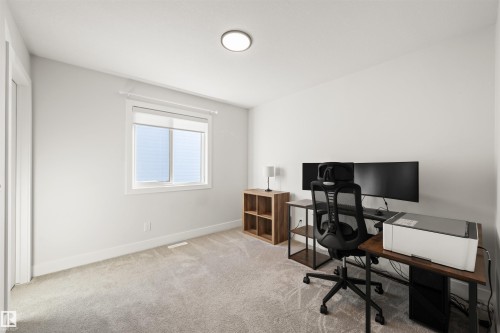 63 Willow Link, Fort Saskatchewan, AB - Indoor Photo Showing Office