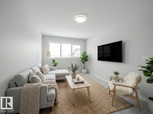 348 172 Avenue, Edmonton, AB - Indoor Photo Showing Living Room