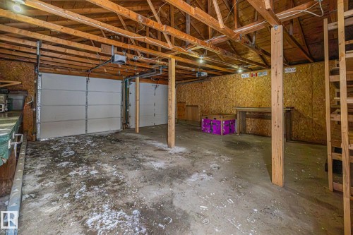 Garage with a garage door opener - 5911 119 Avenue, Edmonton, AB - Indoor