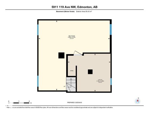 View of property floor plan - 5911 119 Avenue, Edmonton, AB - Other