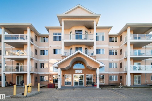 View of apartment building / complex - 402 7803 Golf Course Road, Stony Plain, AB - Outdoor With Balcony With Facade