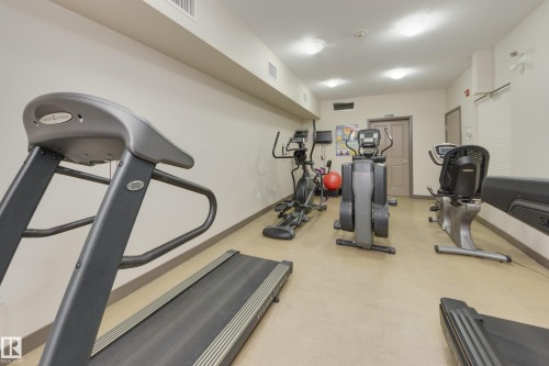 215 1003 Gault Boulevard, Edmonton, AB - Indoor Photo Showing Gym Room