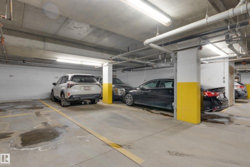 215 1003 Gault Boulevard, Edmonton, AB - Indoor Photo Showing Garage