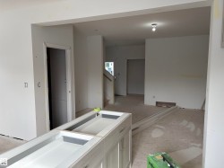 Kitchen with light countertops - 