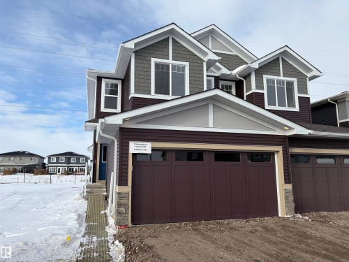 Craftsman inspired home featuring stone siding - 5756 Hawthorn Common, Edmonton, AB - Outdoor