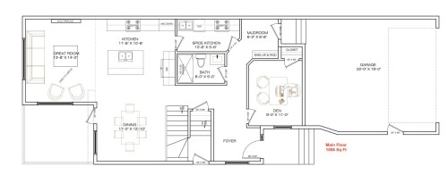 View of room layout - 4276 Charles Close, Edmonton, AB - Other