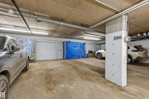 126 1154 Adamson Drive, Edmonton, AB - Indoor Photo Showing Garage