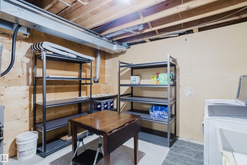 6 Kiniski Crescent, Edmonton, AB - Indoor Photo Showing Basement