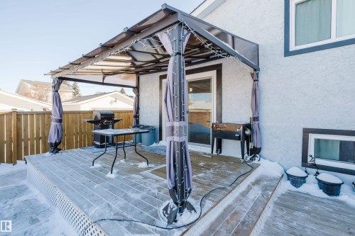 6 Kiniski Crescent, Edmonton, AB - Outdoor With Deck Patio Veranda With Exterior