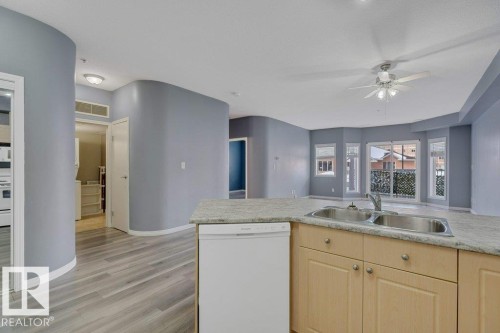 126 4304 139 Avenue, Edmonton, AB - Indoor Photo Showing Kitchen With Double Sink