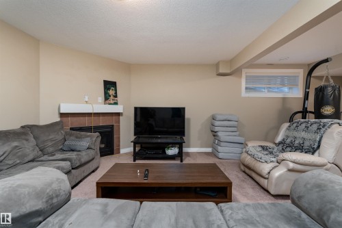 3514 Goodridge Bay, Edmonton, AB - Indoor Photo Showing Living Room