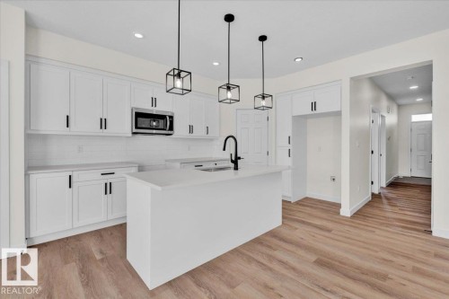 227 Deer Valley Drive, Leduc, AB - Indoor Photo Showing Kitchen