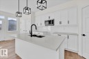 227 Deer Valley Drive, Leduc, AB  - Indoor Photo Showing Kitchen With Double Sink 