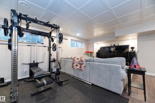 16728 60 Street, Edmonton, AB - Indoor Photo Showing Gym Room