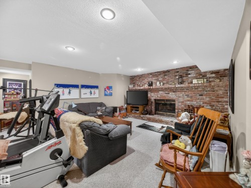 403 Twin Brooks Crescent, Edmonton, AB - Indoor With Fireplace