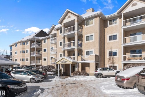 Front view of complex - 116 11620 9A Avenue, Edmonton, AB - Outdoor With Facade