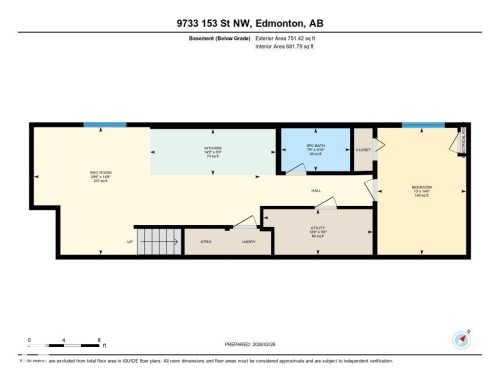 View of room layout - Edmonton, AB - Other