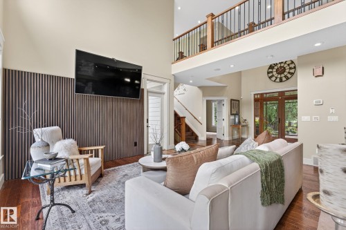 112 Windermere Drive, Edmonton, AB - Indoor With Fireplace