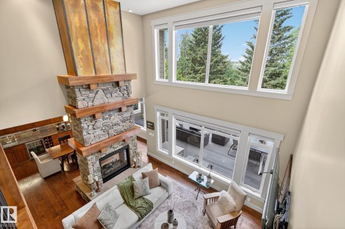 112 Windermere Drive, Edmonton, AB - Indoor With Fireplace
