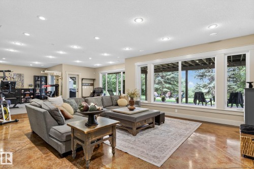 112 Windermere Drive, Edmonton, AB - Indoor Photo Showing Living Room