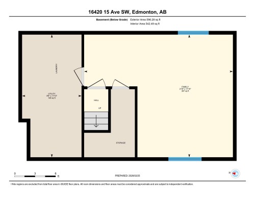 View of property floor plan - 16420 15 Avenue, Edmonton, AB - Other