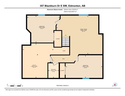 View of property floor plan - 357 Blackburn Drive E, Edmonton, AB - Other