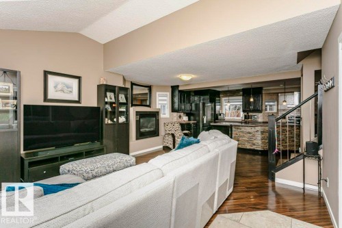 69 Deane Crescent, St. Albert, AB - Indoor With Fireplace